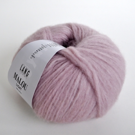 Пряжа для вязания и рукоделия Malou Light (Lang Yarns) цвет 0009, 190 м