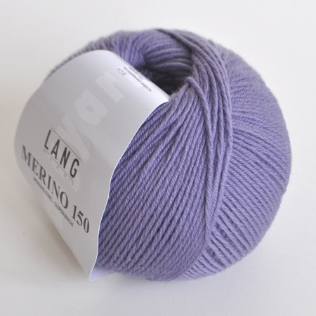 Пряжа для вязания и рукоделия Merino 150 (Lang Yarns) цвет 0207, 150 м