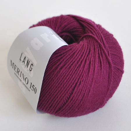 Пряжа для вязания и рукоделия Merino 150 (Lang Yarns) цвет 0166, 150 м