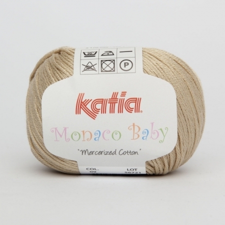 Пряжа для вязания и рукоделия Monaco Baby (Katia) цвет 09, 170 м