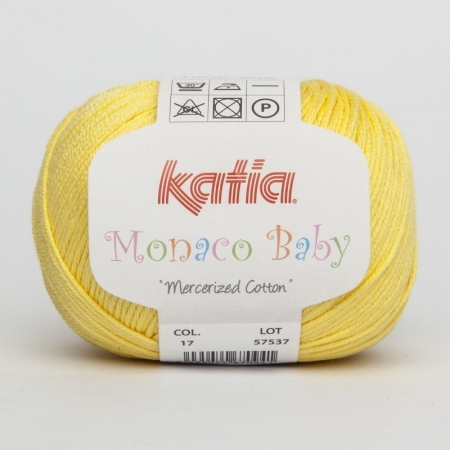 Пряжа для вязания и рукоделия Monaco Baby (Katia) цвет 17, 170 м