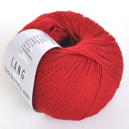Пряжа для вязания и рукоделия Merino 400 Lace (Lang Yarns) цвет 0061, 200 м