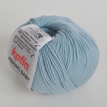 Пряжа для вязания и рукоделия Merino Baby (Katia) цвет 80, 165 м