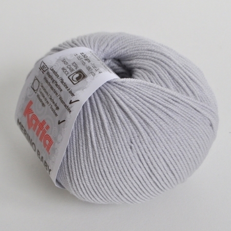 Пряжа для вязания и рукоделия Merino Baby (Katia) цвет 55, 165 м