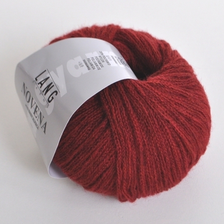 Пряжа для вязания и рукоделия Novena (Lang Yarns) цвет 0075, 110 м