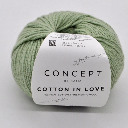 Пряжа для вязания и рукоделия Cotton in Love (Katia)