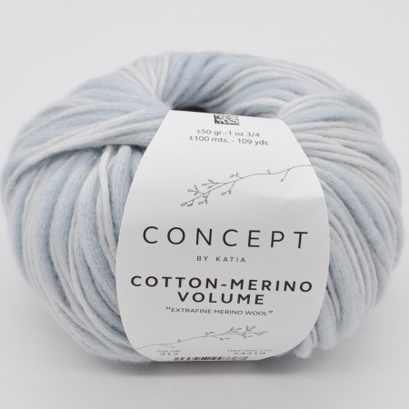Пряжа для вязания и рукоделия Cotton Merino Volume (Katia)