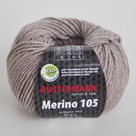 Пряжа для вязания и рукоделия Merino 105 (Austermann)