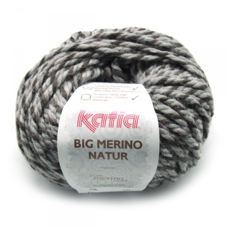 Пряжа для вязания и рукоделия Big Merino Natur (Katia)
