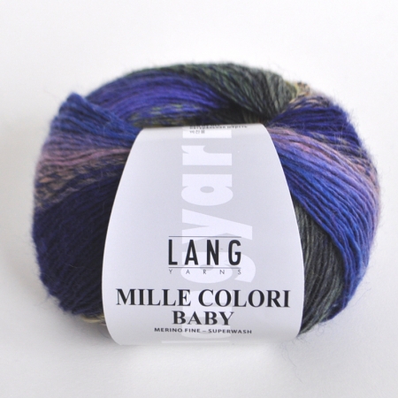 Пряжа для вязания и рукоделия Mille Colori Baby (Lang Yarns)